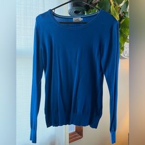 Medium, Blue Sweater
